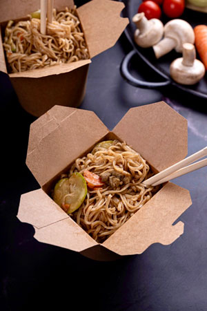 chicken teriyaki noodles cup