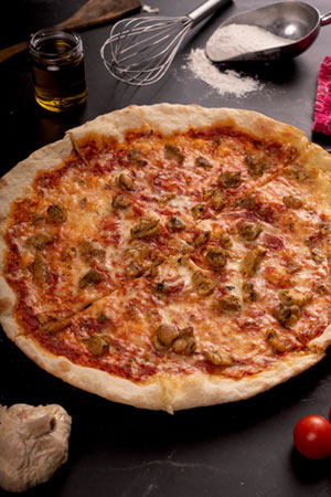 pizza fresh chicken